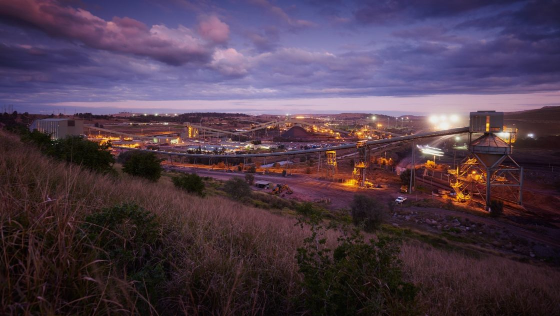 BHP mining operations in Western Australia
