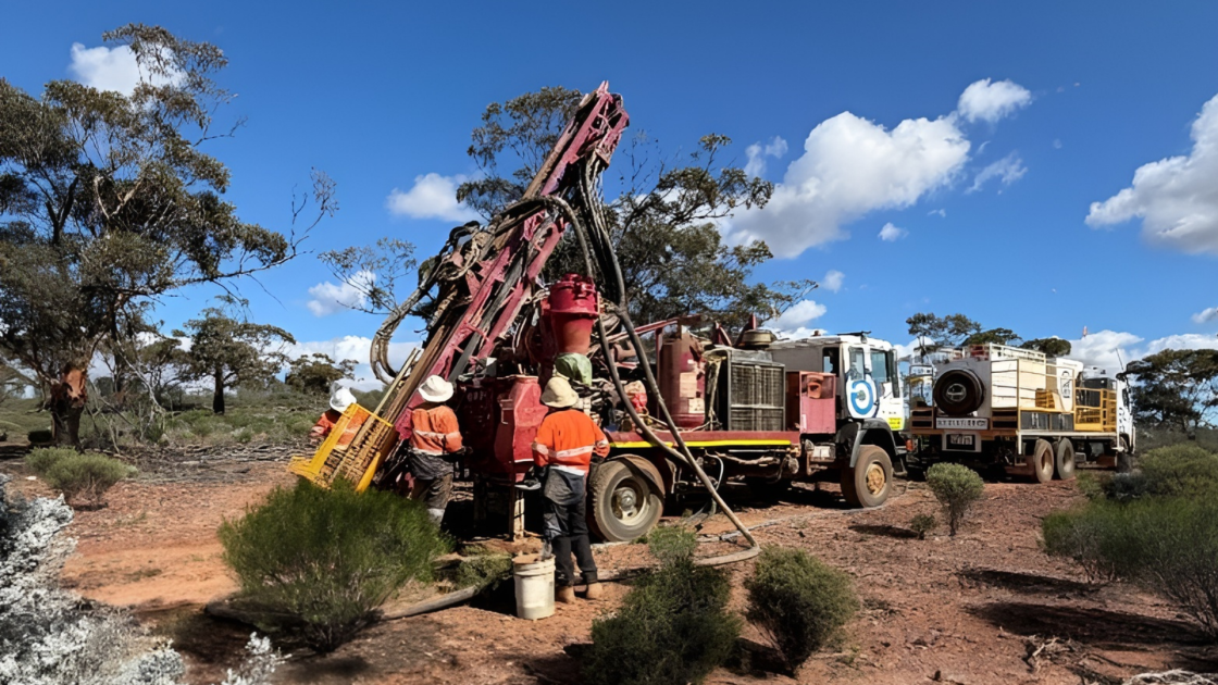 Evergold Minerals - AC rig at Mt Monger
