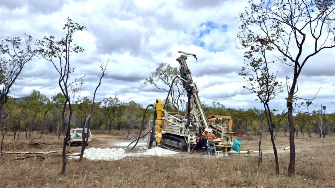 Sunshine Metals drilling at Sybil